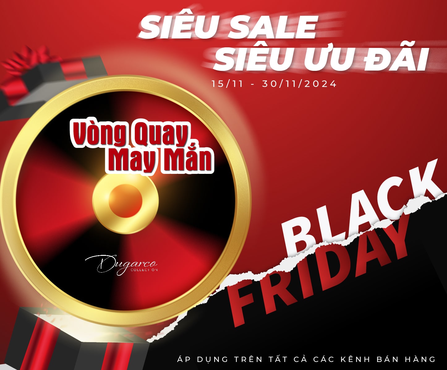 BLACK FRIDAY - SIÊU SALE, SIÊU ƯU ĐÃI